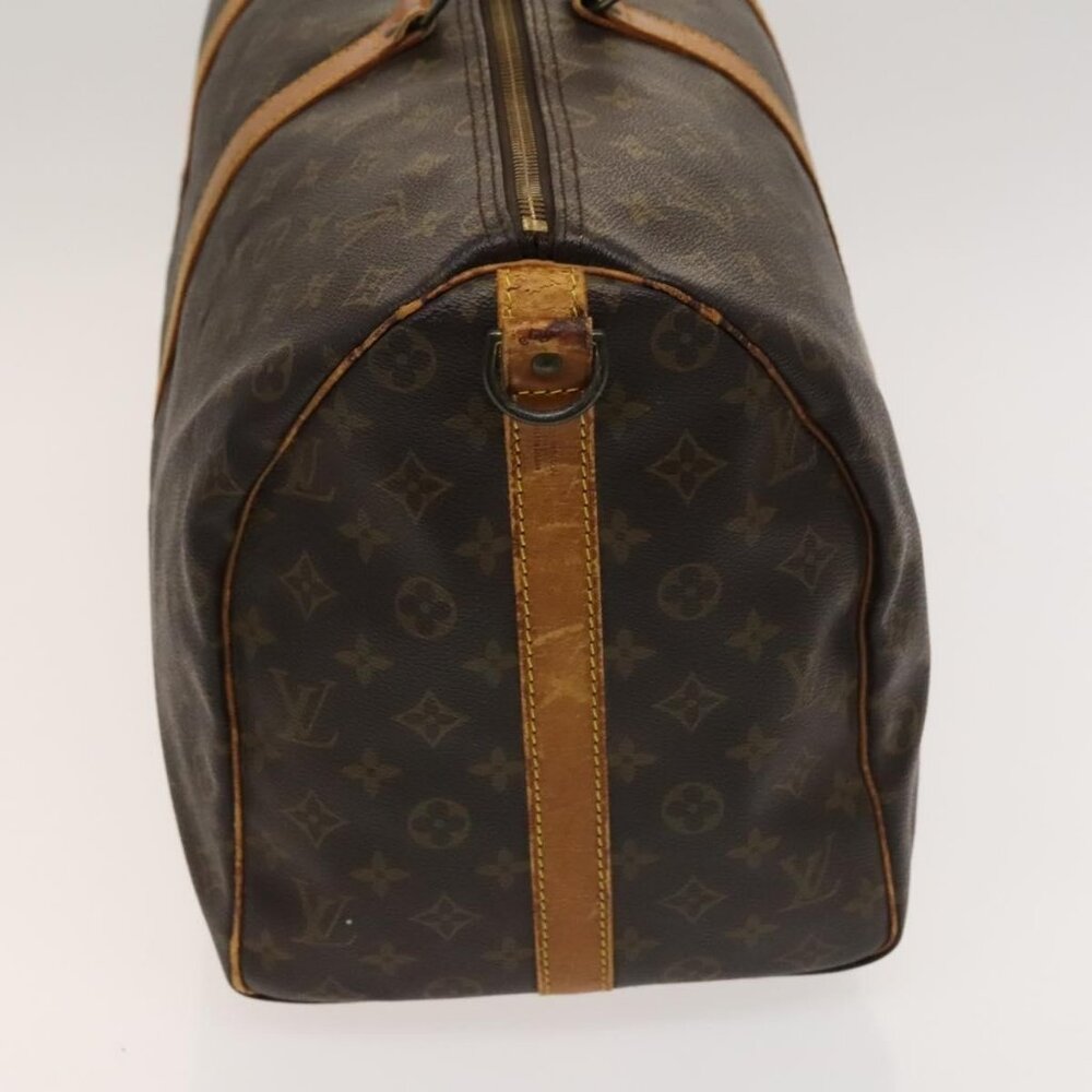LOUIS VUITTON Monogram Keepall Bandouliere 50 Boston Bag M41416 LV Auth 128979 - Picture 5 of 16